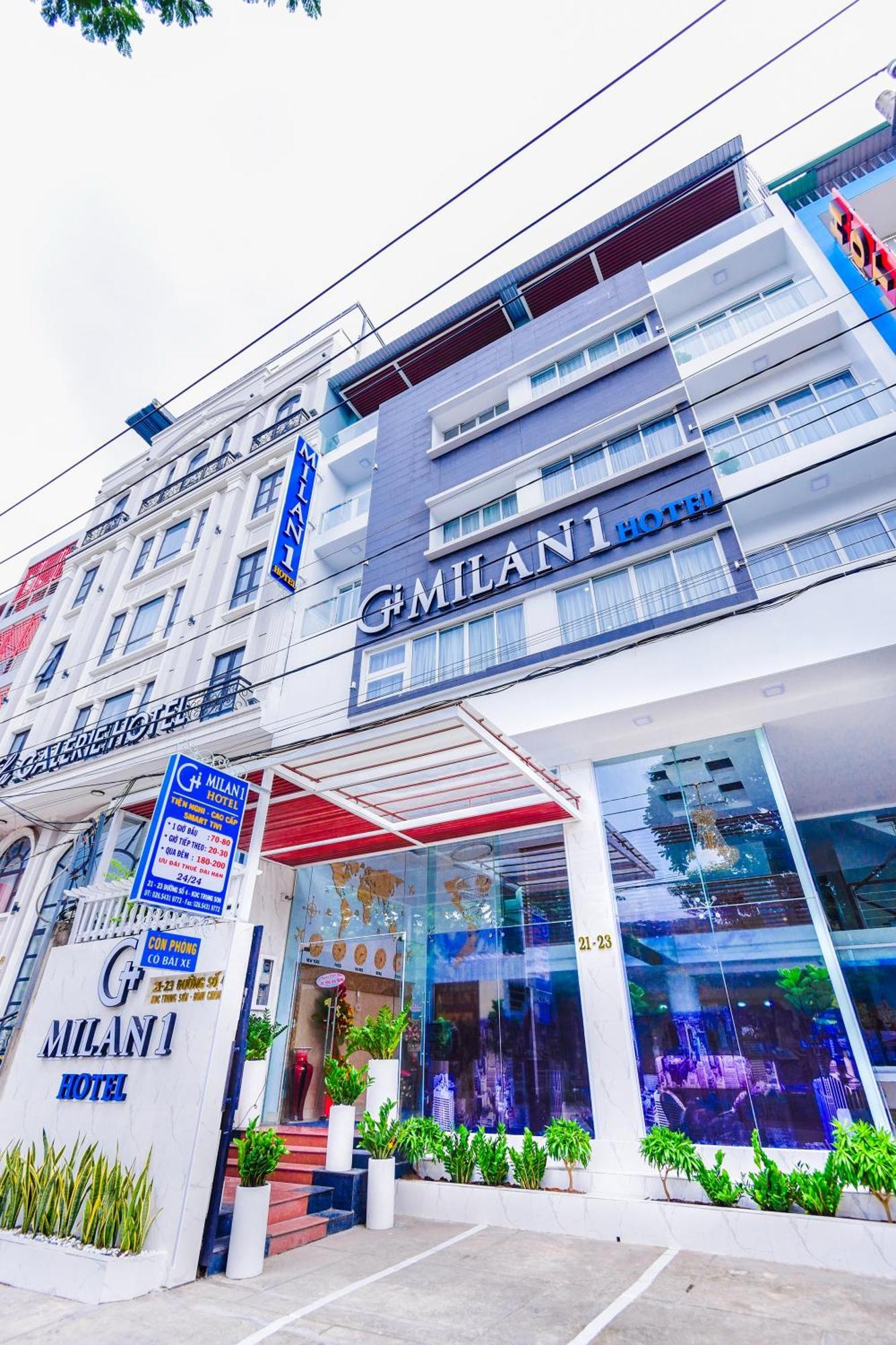 Milan 1 Hotel ホーチミン市 エクステリア 写真